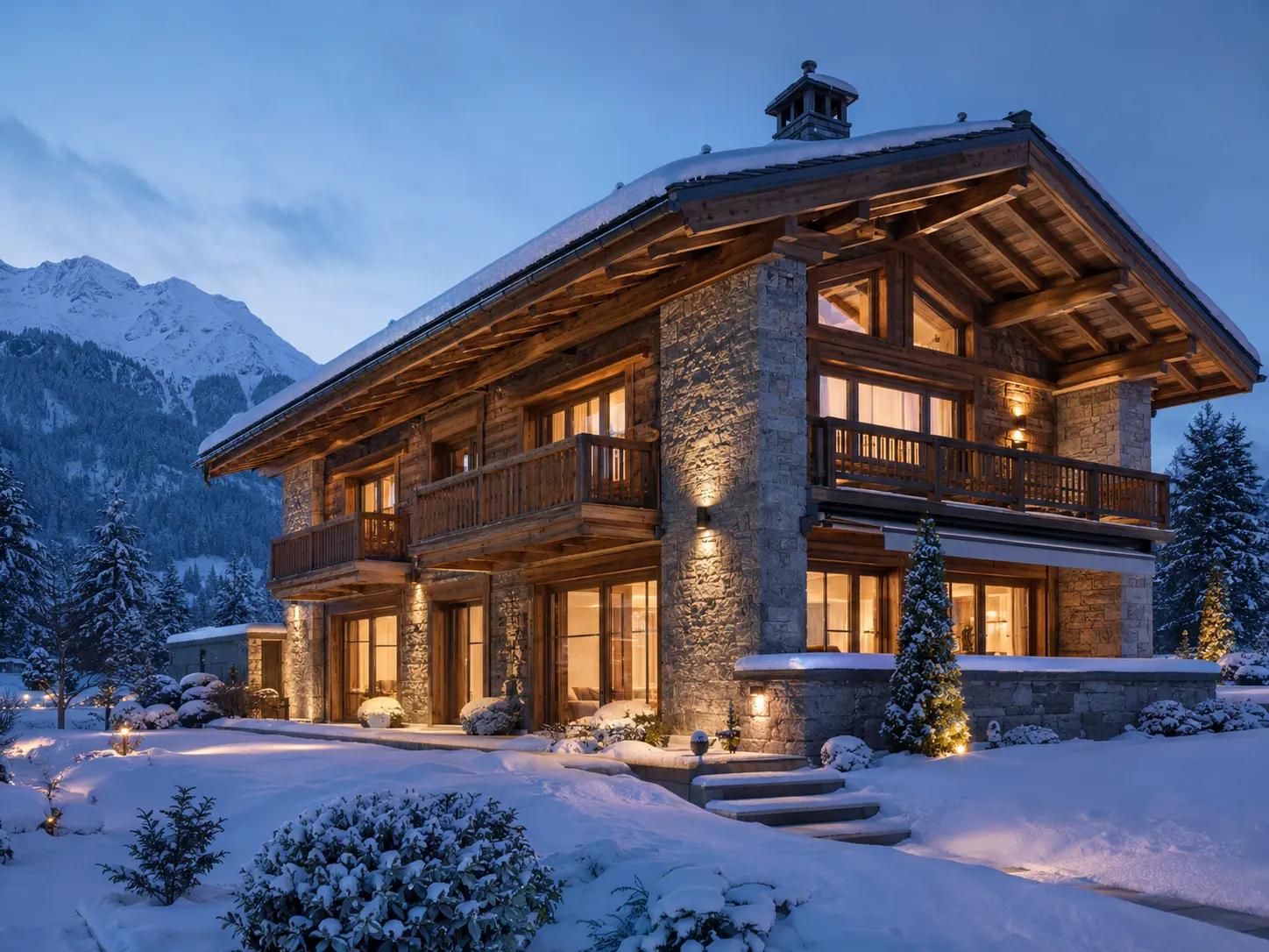 Chalet proche des pistes à Megève